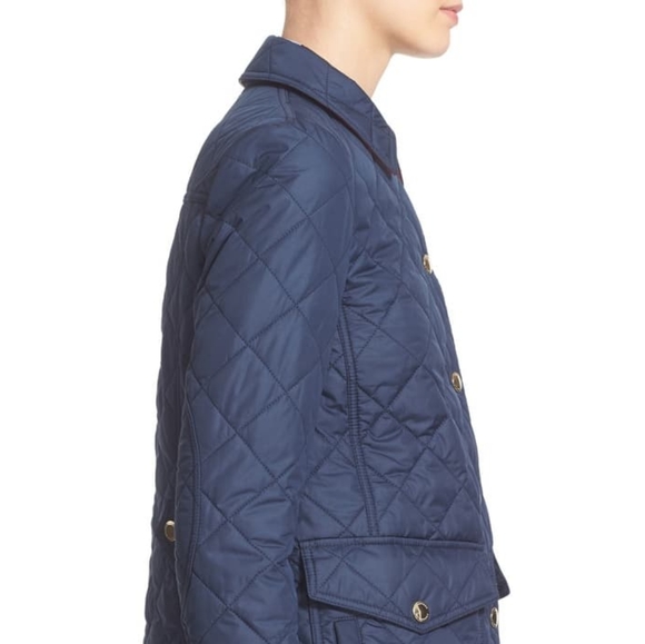 Burberry Westbridge Quilted Jacket Navy - Picture 4 of 8